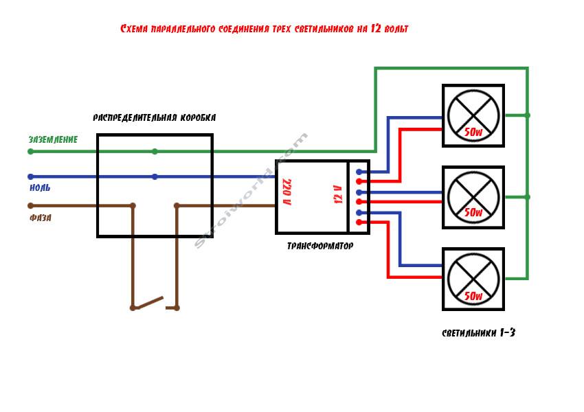 Понижающий трансформатор 220 на 12 вольт: принцип работы, как выбрать, схема подключения