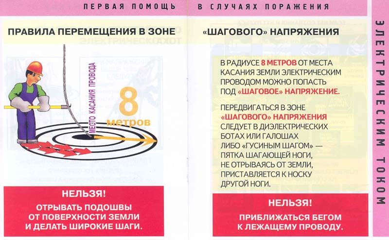 Как возникает шаговое напряжение и чем оно опасно: как определить опасность и спасти пострадавшего