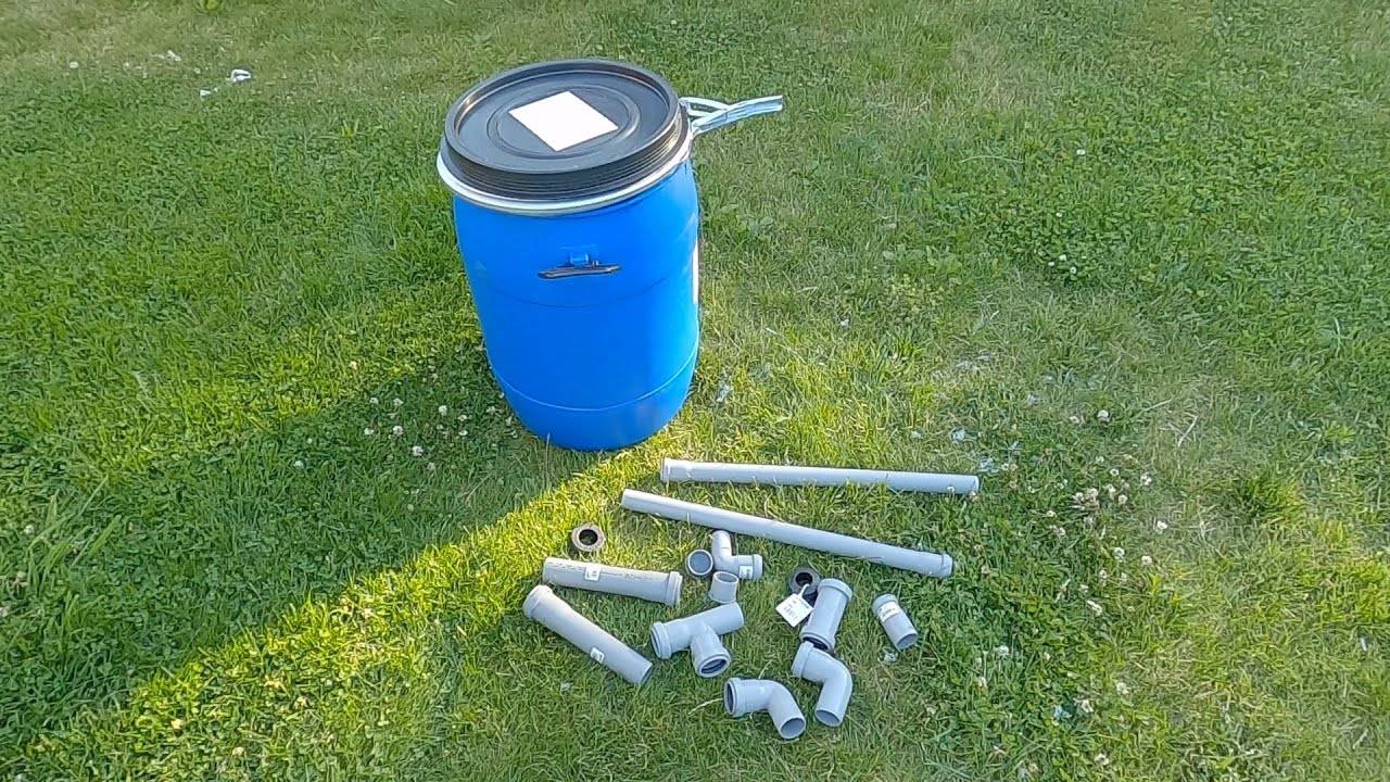 Песочный фильтр для бассейна своими руками из пластиковой трубы