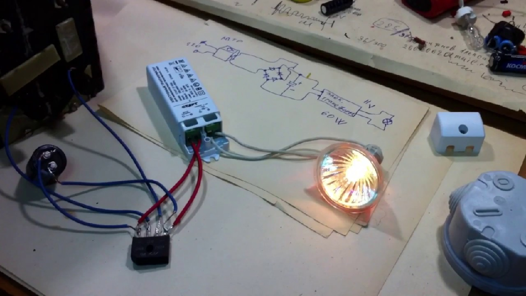 Как подключить галогенные лампы и правильно выбрать трансформатор?