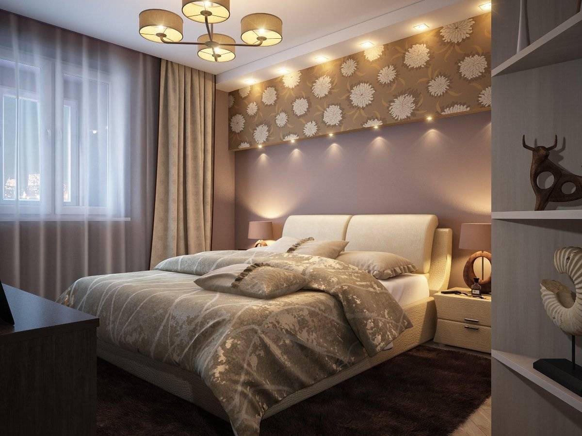 Освещение в спальне – какие светильники использовать и как правильно их расположить