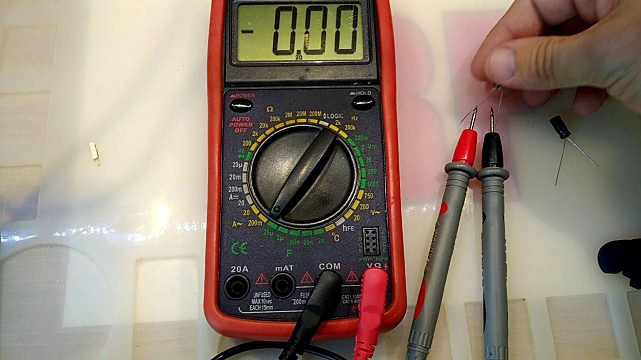 Как проверить конденсатор мультиметром: инструкция, советы, рекомендации