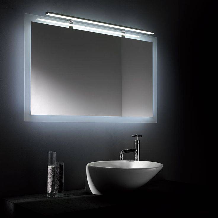 Подсветка зеркала в ванной комнате своими руками