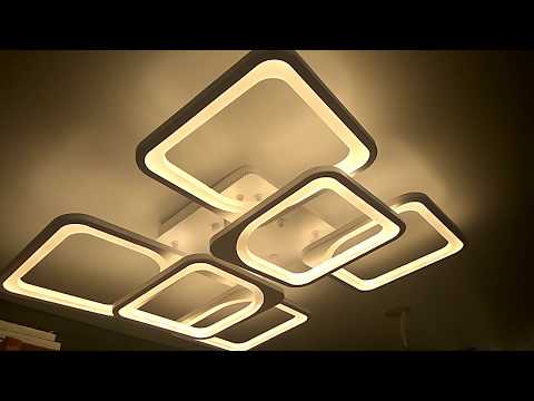 Потолочные квадратные светильники: разновидности и критерии выбора для дома