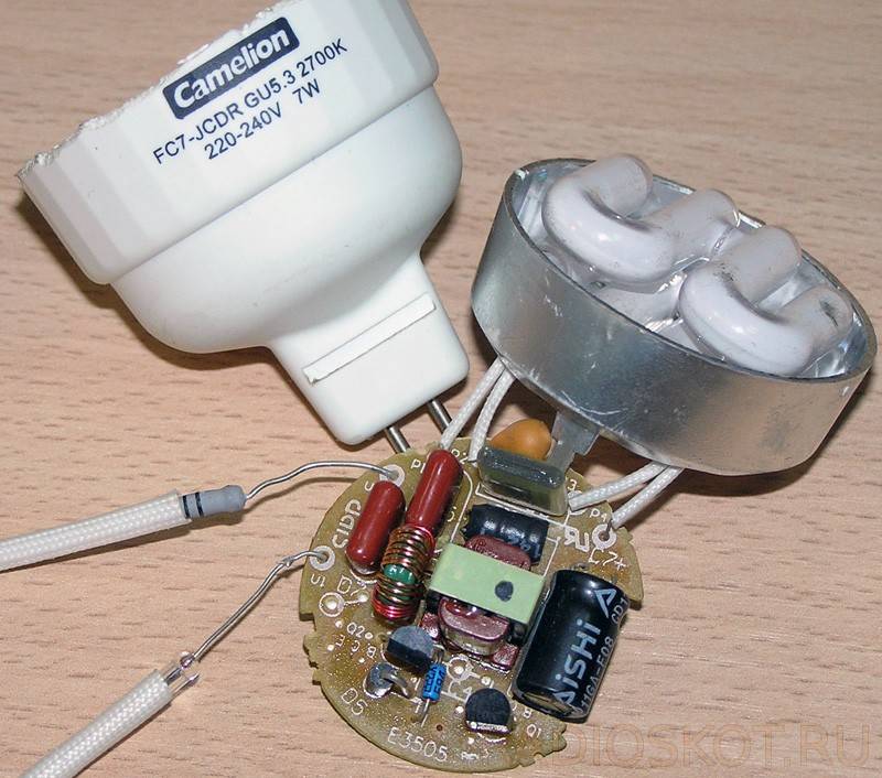 Ремонт энергосберегающих ламп своими руками (устройство и ремонт)