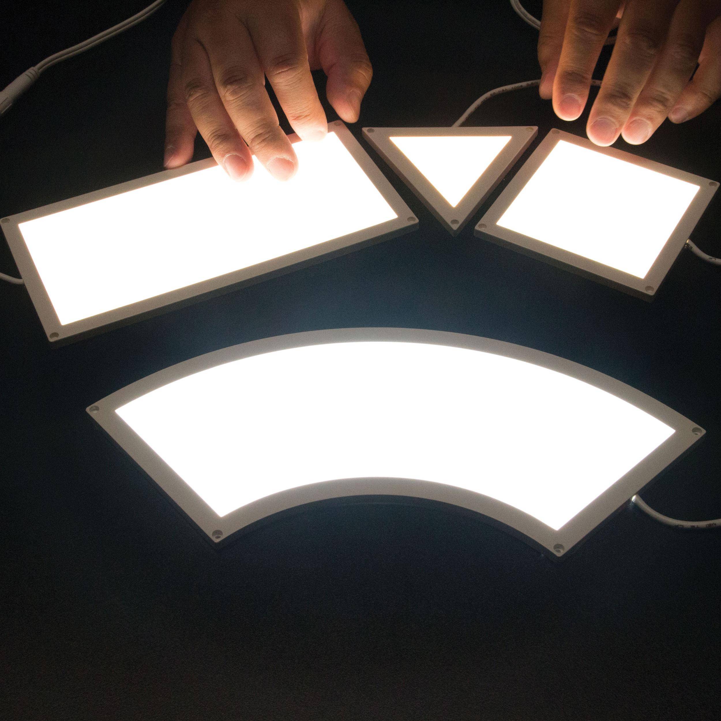 Светодиодная панель своими руками: устройство и изготовление интерактивной световой led-панели