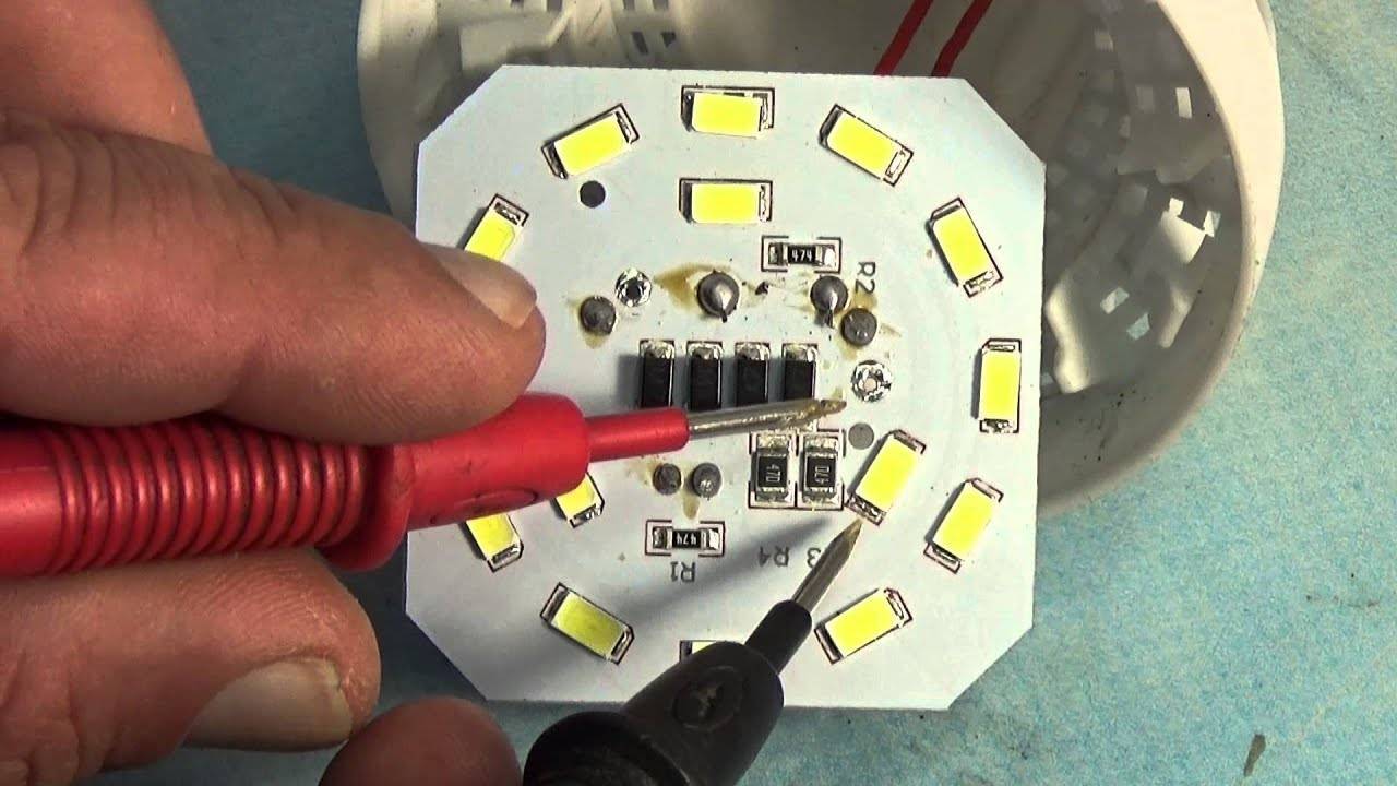 Ремонт светодиодных светильников своими руками – советы электрика