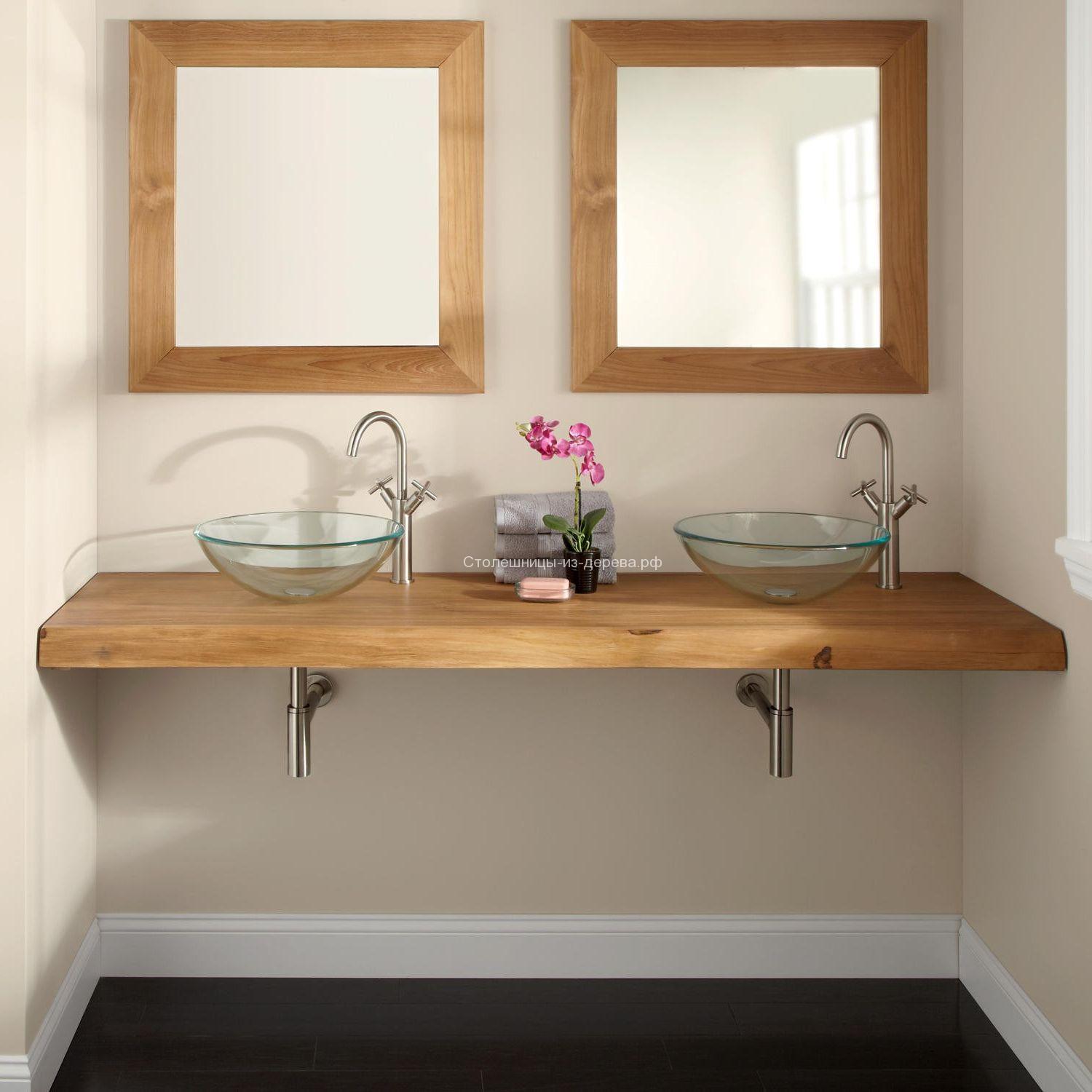 Столешница в ванную комнату под раковину: обзор популярных моделей из дерева, камня, гранита, виды, фото удачных вариантов дизайна