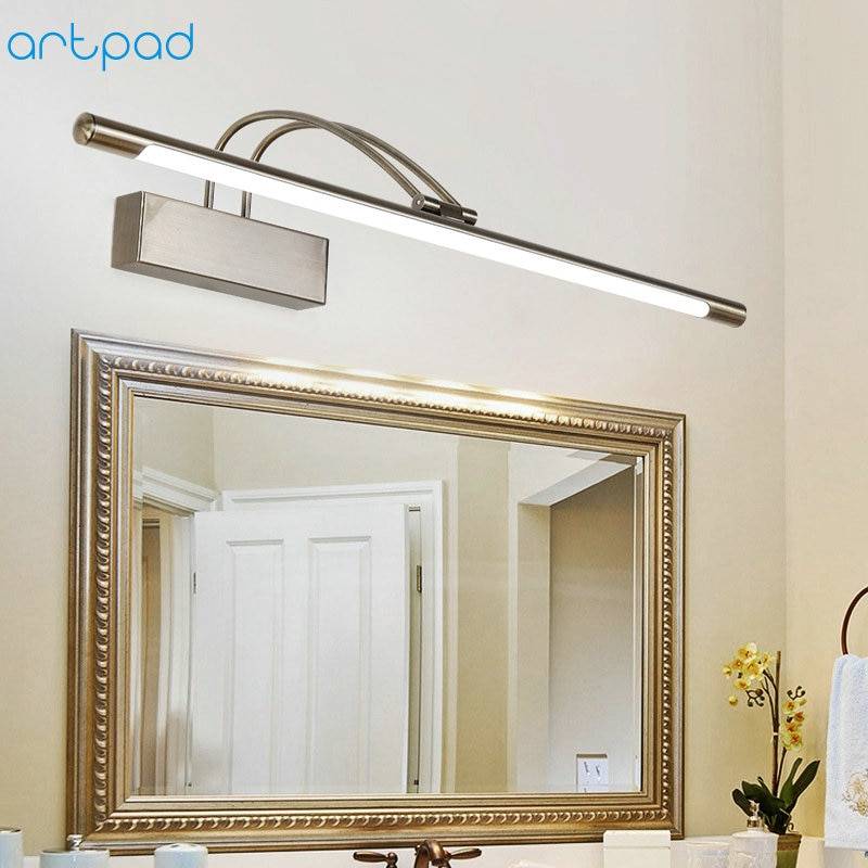 Особенности выбора светильника в ванную комнату над зеркалом – сделаем мебель сами