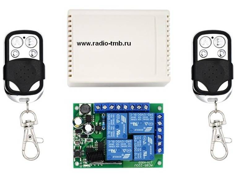 Трехканальное радиореле 220в: схема управления, настройка