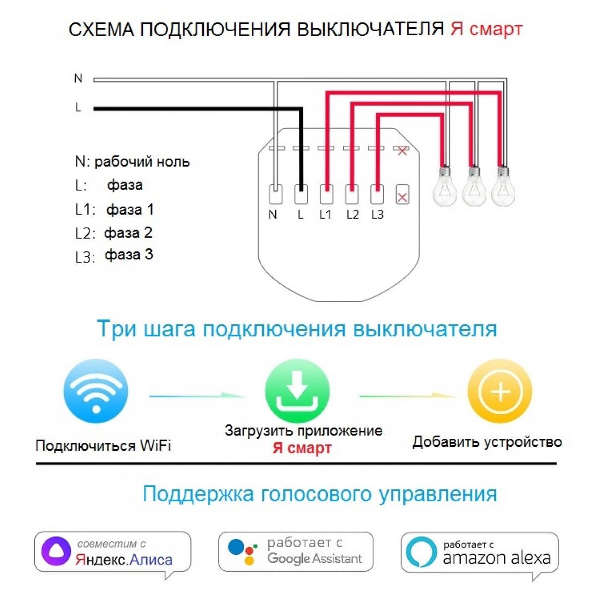 Умный выключатель с алисой: как подключить, как работает