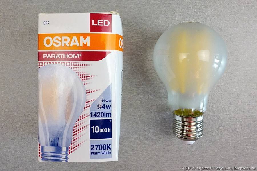 Светодиодные лампы osram преимущества и недостатки