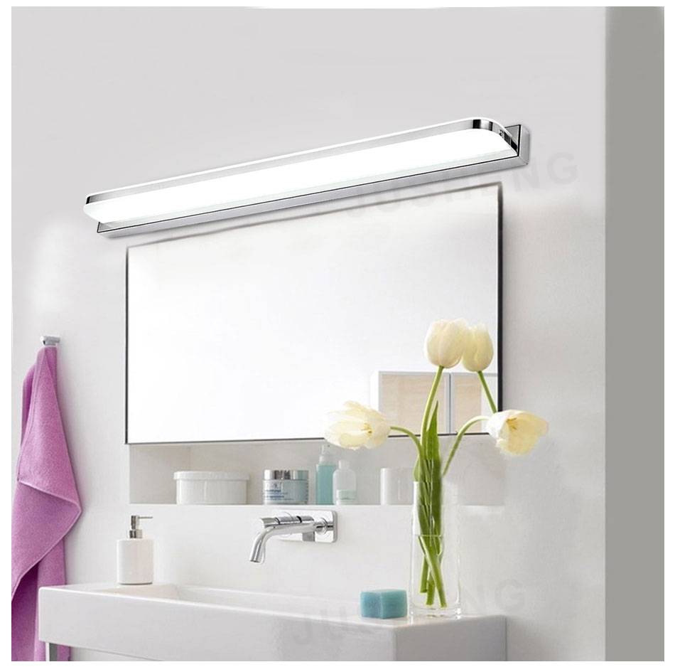 Подсветка для зеркала в ванной: варианты дизайна и правильный выбор освещения комнаты