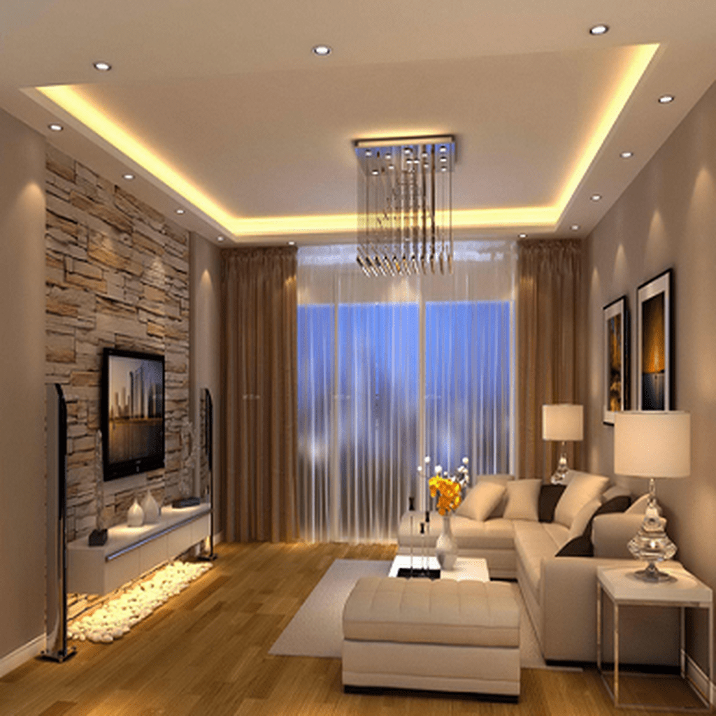 Освещение квартиры. варианты освещения гостиной в интерьере современной квартиры, оригинальные советы и способы монтажа светильников