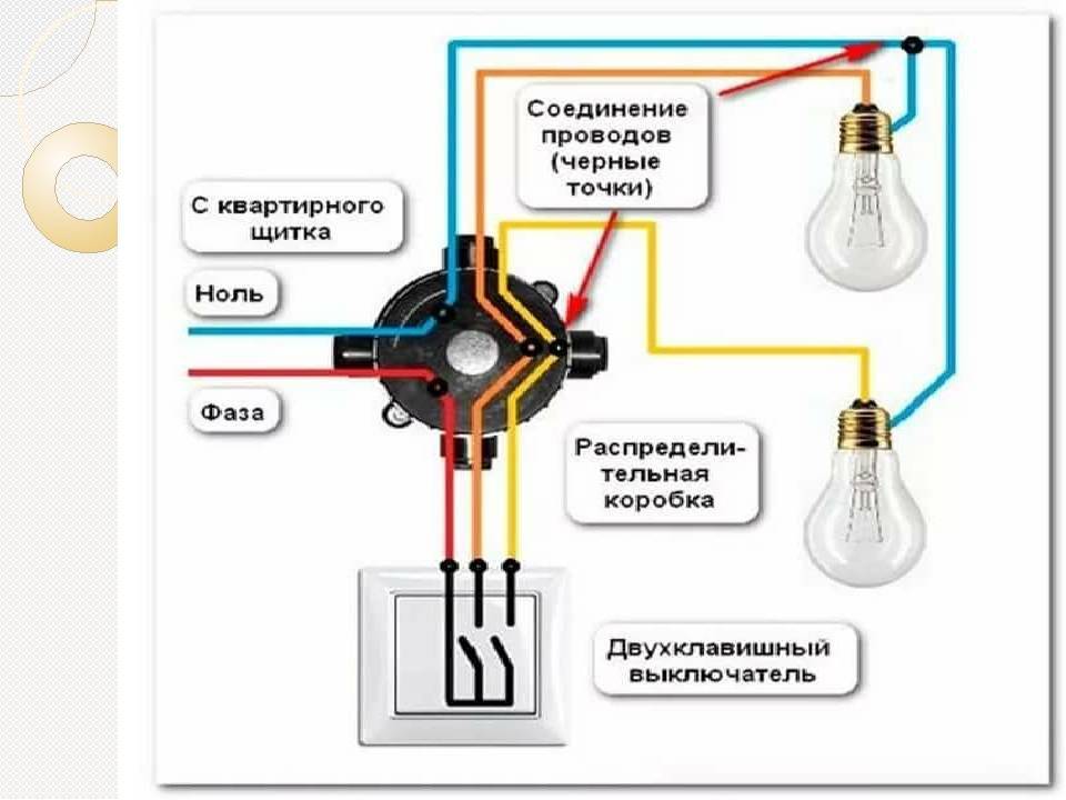 Как подключить выключатель с одной клавишей: схемы подключения и видео