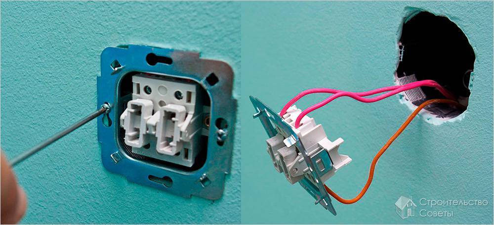 Замена выключателя света в квартире: одноклавишного и двухклавишного