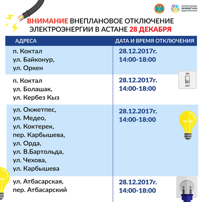 Кому звонить если выключили свет