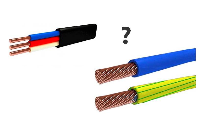 В чем разница между кабелем и проводом