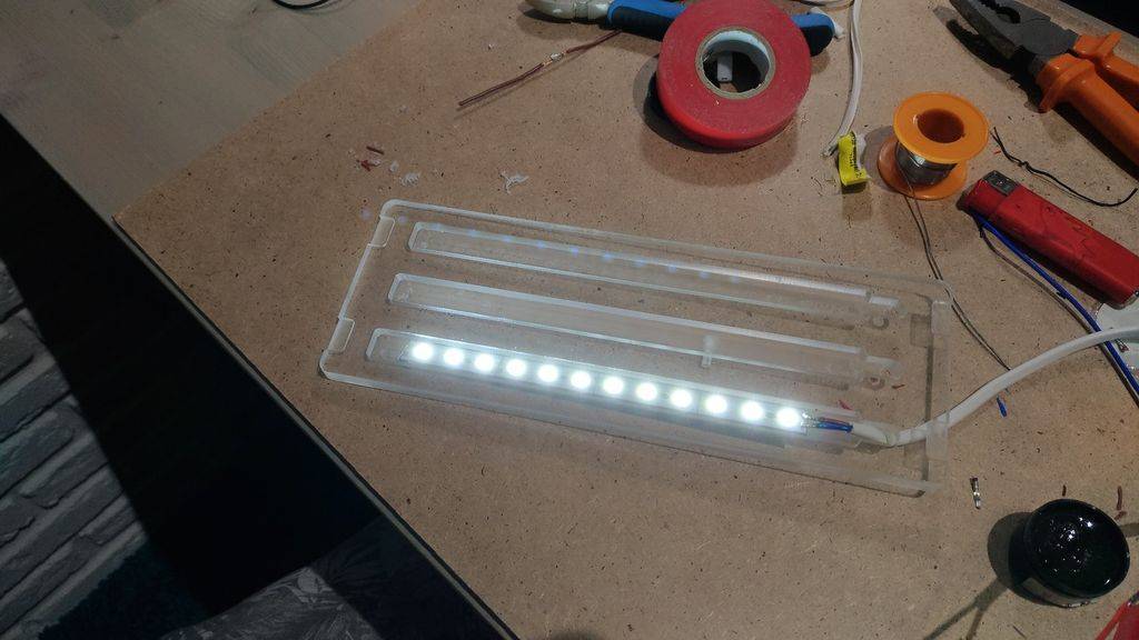 Как самостоятельно изготовить светильник на светодиодах в домашних условиях