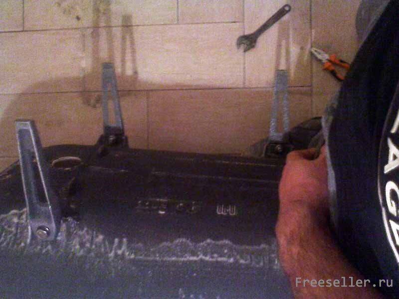 Установка чугунной ванны своими руками: поэтапные действия