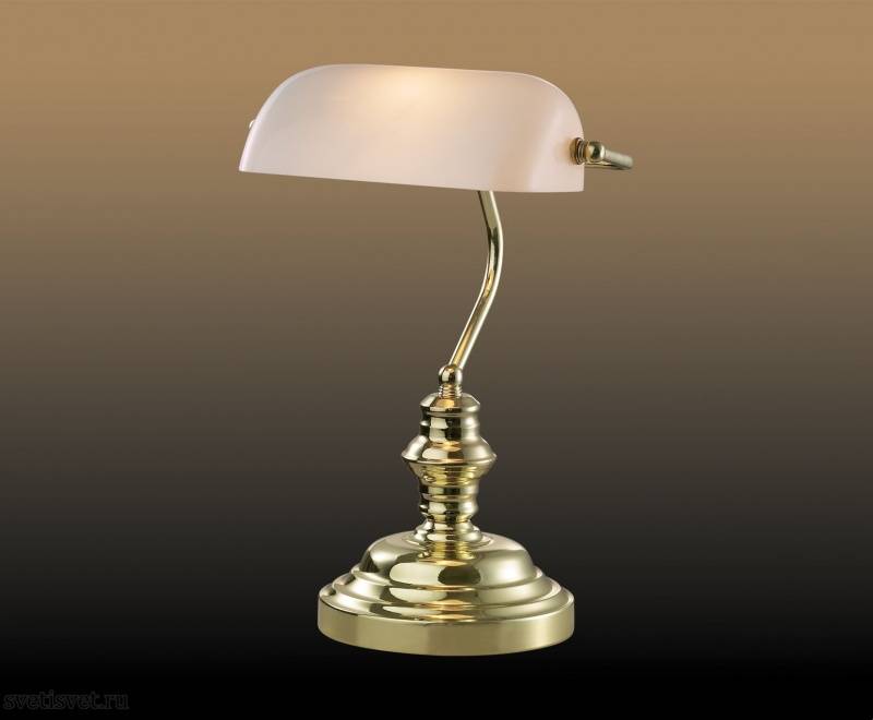 Обзор итальянских настольных ламп odeon light