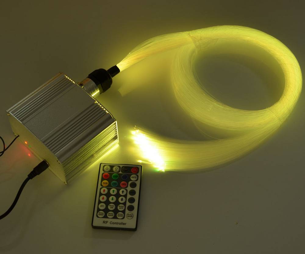 Оптоволоконное освещение: светильники с оптоволокном для подсветки бытовых помещений и саун