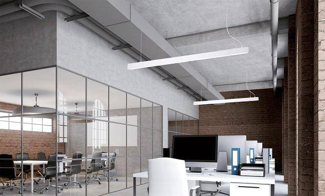 Потолочные светильники для офиса - особенности выбора