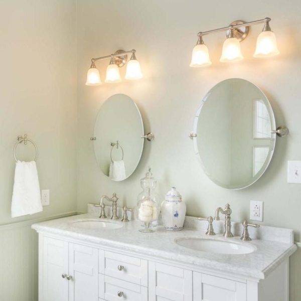 Светильники точечные в ванную комнату — выбор и установка своими руками