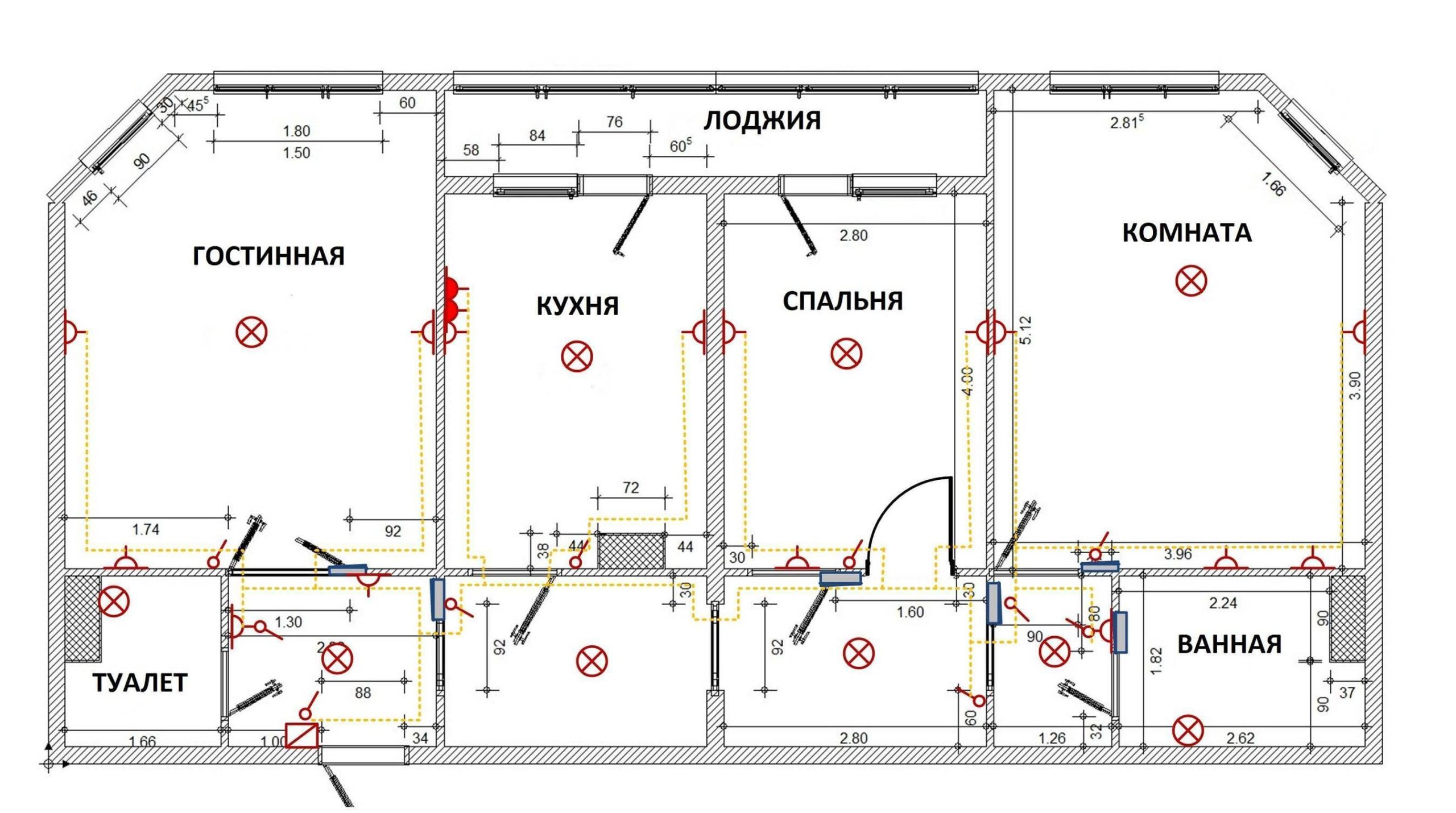 Электропроводка в частном доме - от схемы до монтажа