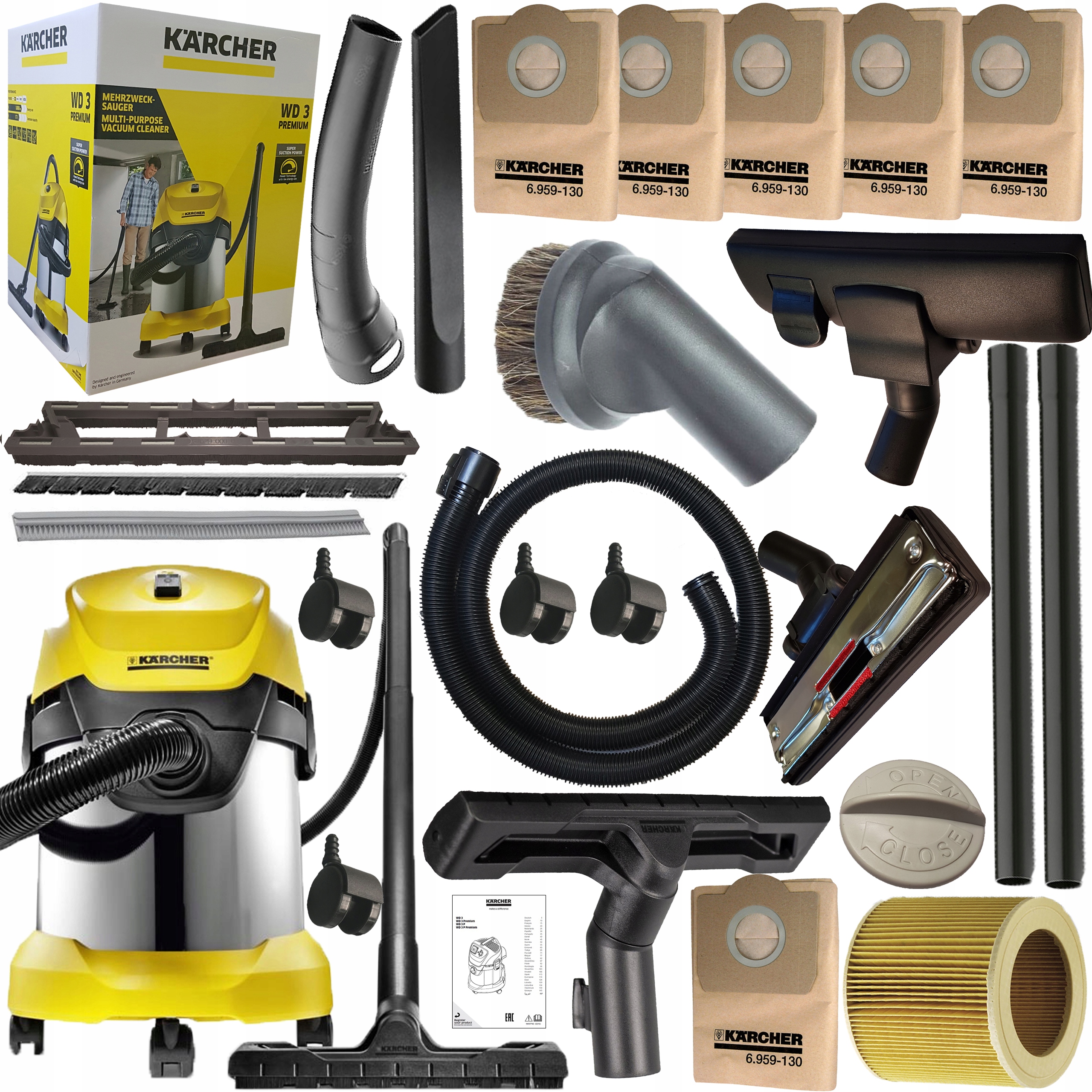 5 лучших строительных пылесосов karcher - рейтинг 2023 года
