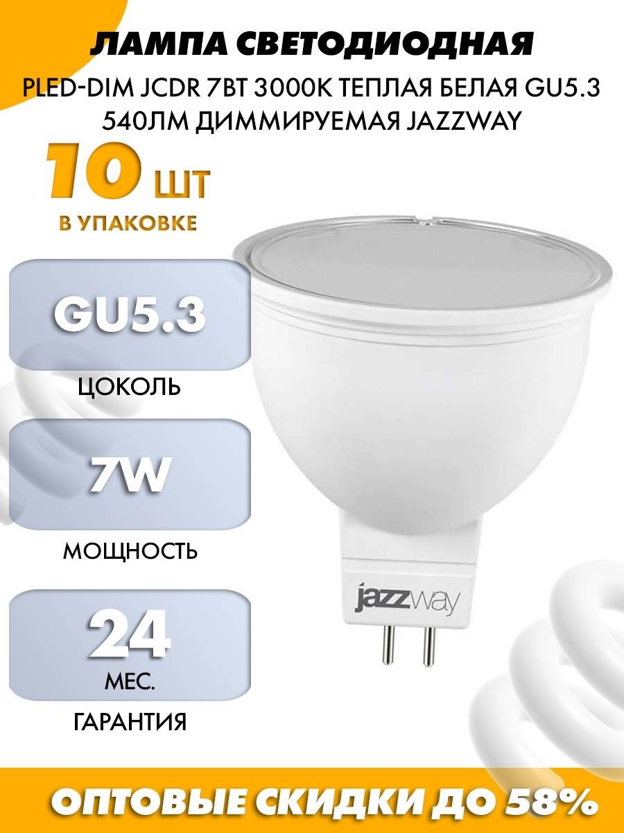Обзор светодиодных ламп jazzway