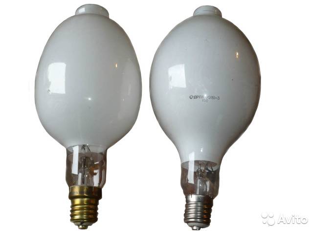 Технические характеристики лампы дрл и её светодиодных аналогов