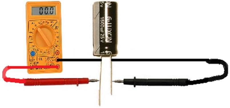Как проверить конденсатор мультиметром не выпаивая