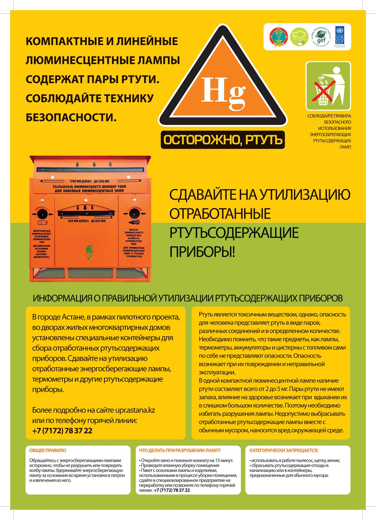 Отработанные ртутьсодержащие лампы. фкко, состав, калькулятор...