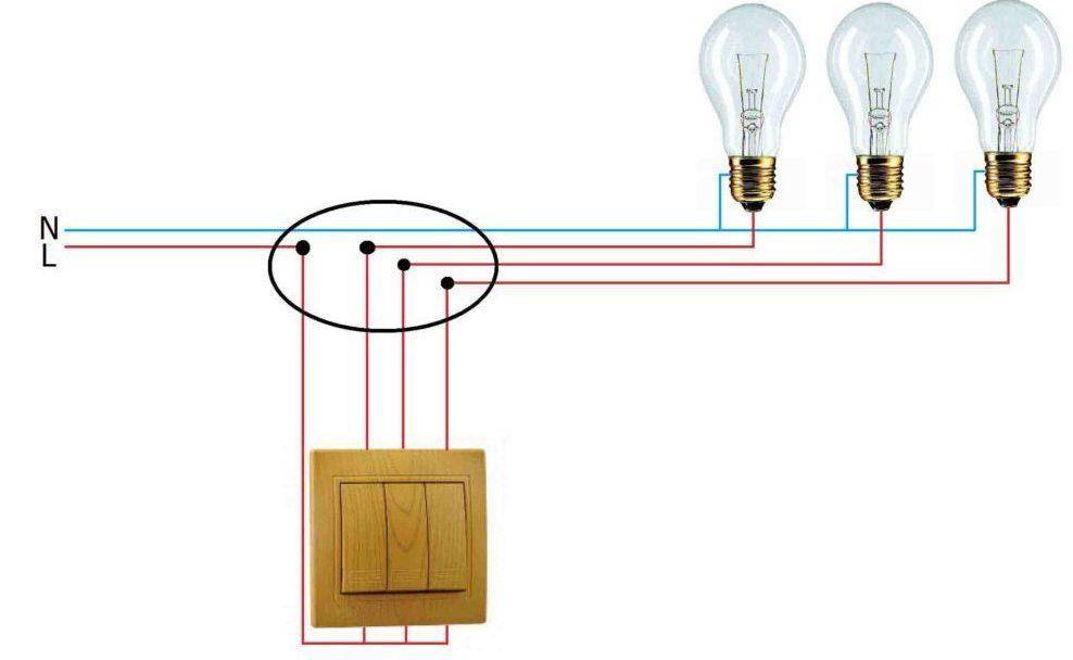 Cхема подключения выключателя: как подключить двухклавишный на две лампочкии с одной клавишей, а также бра со шнурком