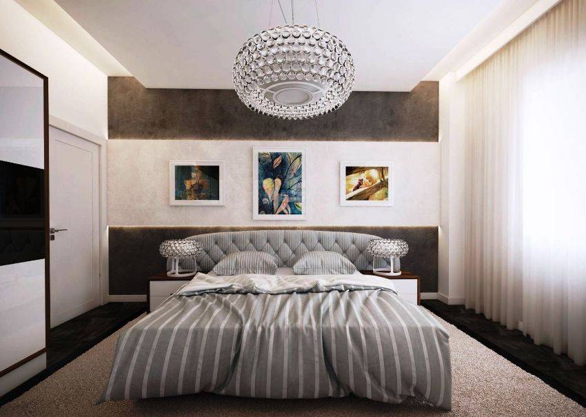 Люстра в спальню — обзор актуальных моделей и лучших решений по применению светильников в спальне (120 фото)