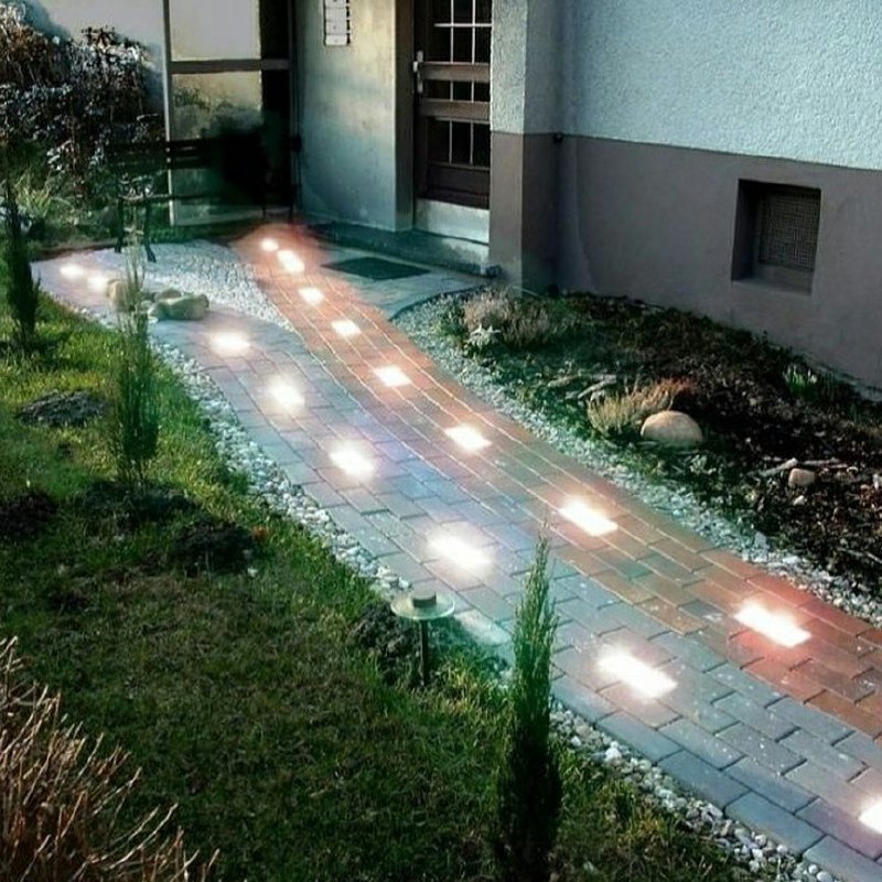 Варианты подсветки, выбор и установка светильников для освещения садовых дорожек