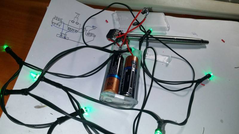 Гирлянда на батарейках: обзор моделей, как сделать своими руками