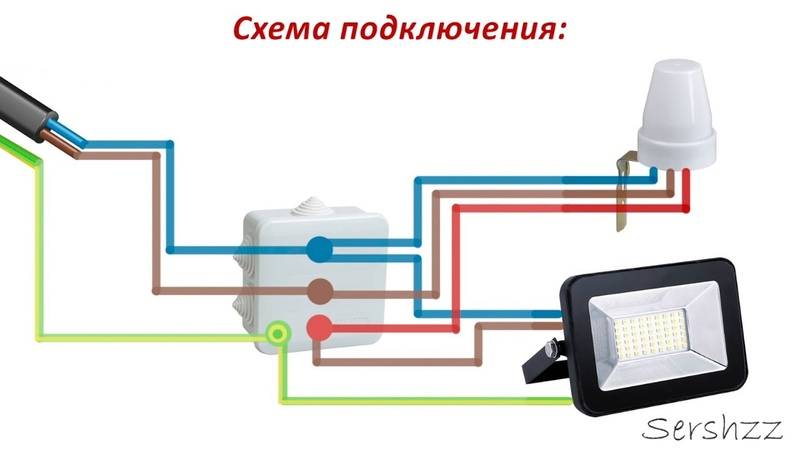Схема подключения фотореле - tokzamer.ru