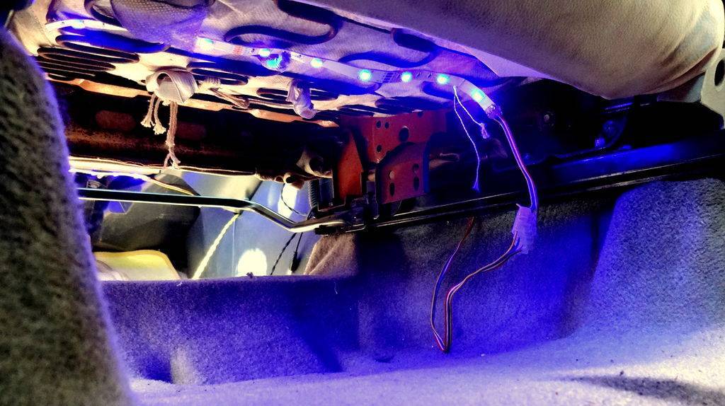 Как подключить светодиодную ленту в машине: выполняем легкий тюнинг своими руками