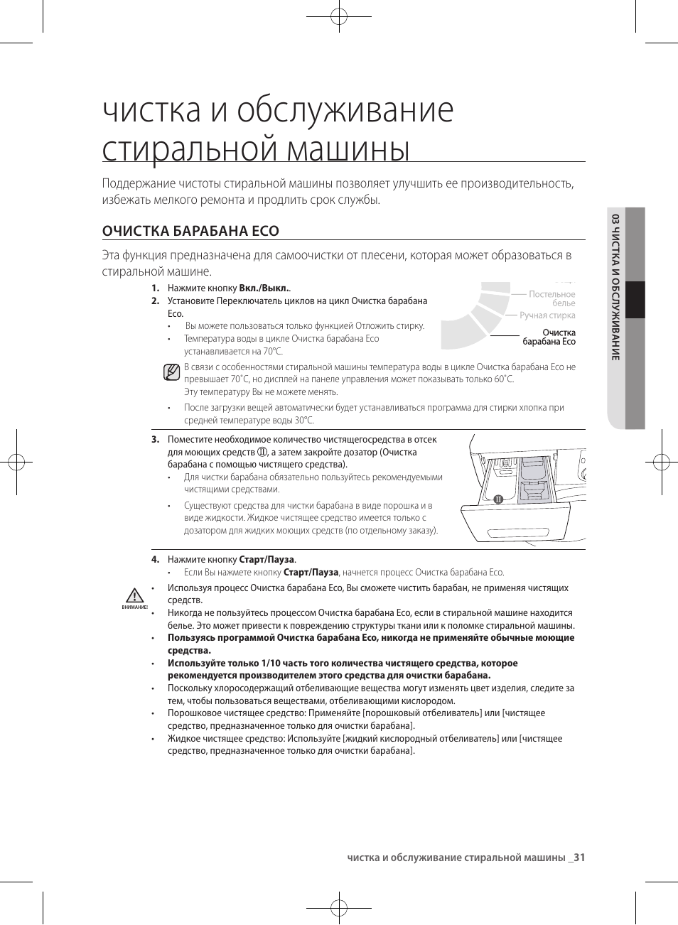 Как почистить стиральную машину подручными средствами