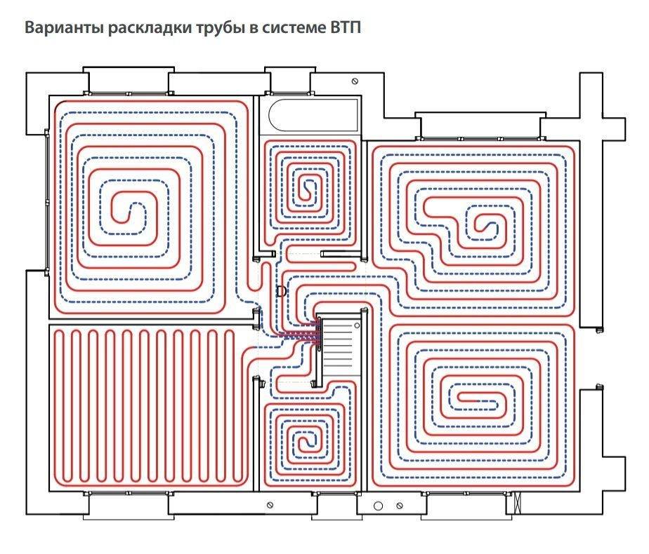 Секреты укладки водяного теплого пола своими руками