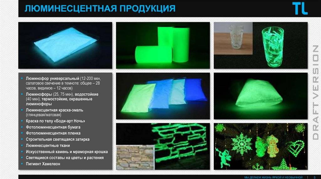 Люминесцентная краска: фотолюминесцентные покрытия и другие, инструкция как сделать, видео и фото