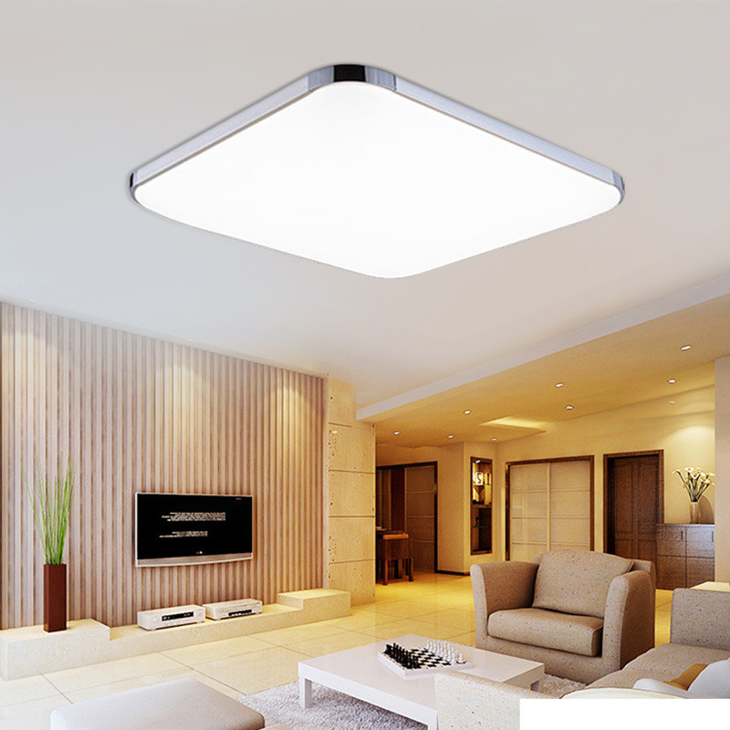 Встраиваемые светильники для потолка: светодиодные уличные лампы, размеры и фото, квадратные, в белый