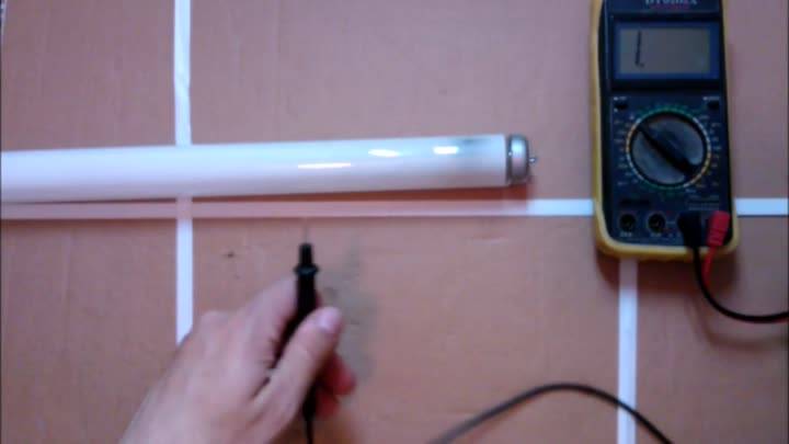 Как проверить лампу мультиметром