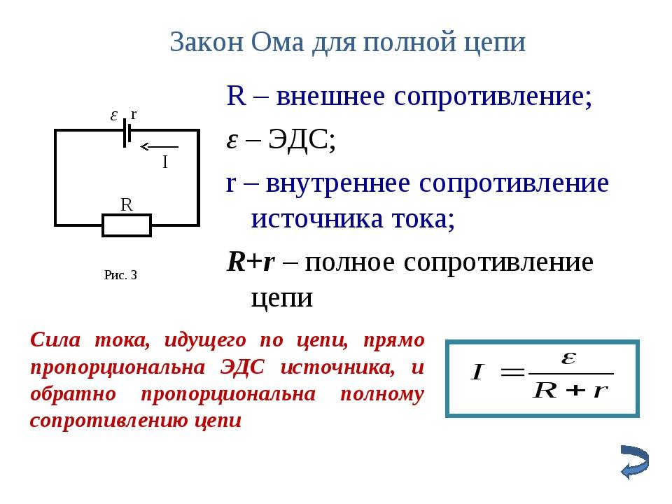 Закон ома для участка цепи. определение, формула расчета, калькулятор