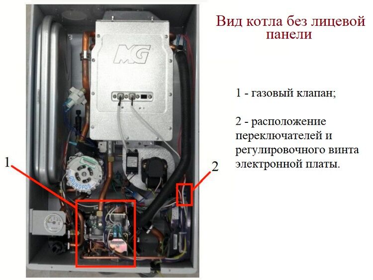 Ошибки и неисправности газового котла кореастар