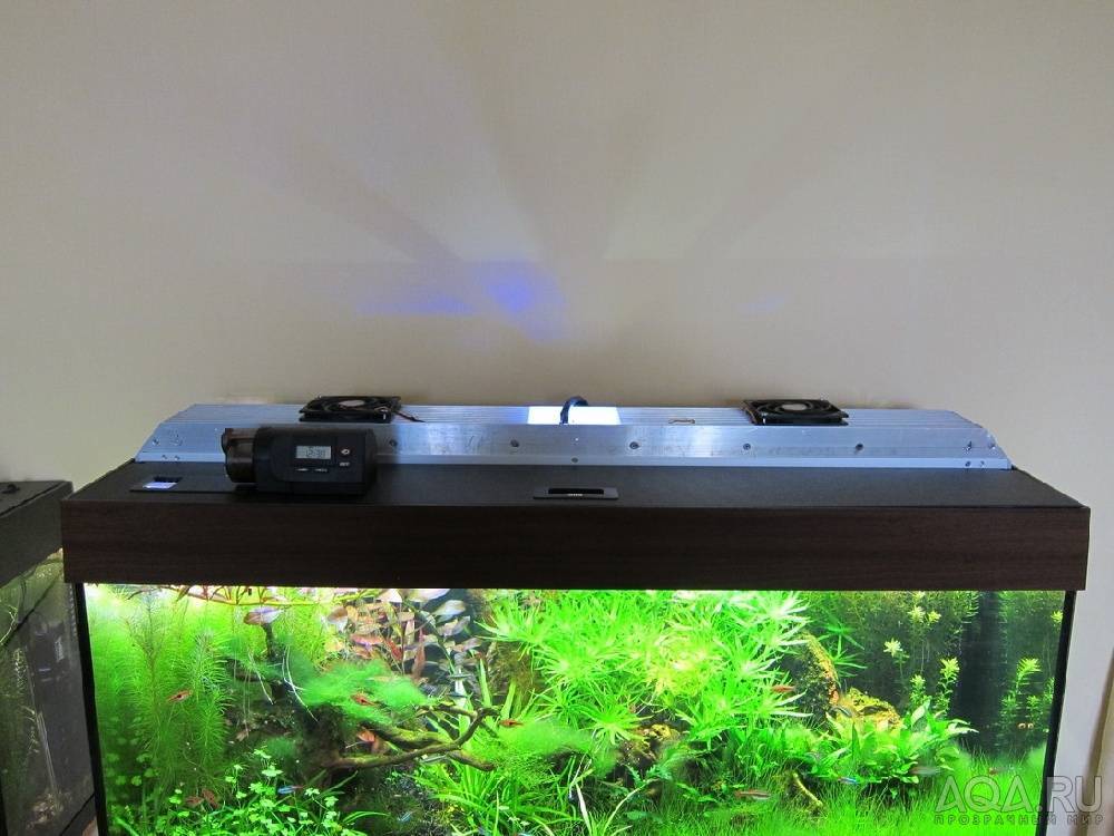 Крышка аквариума aquael – как заменить люминесцентную лампу светодиодной