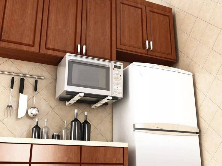 Можно ли ставить микроволновку рядом с газовой плитой
