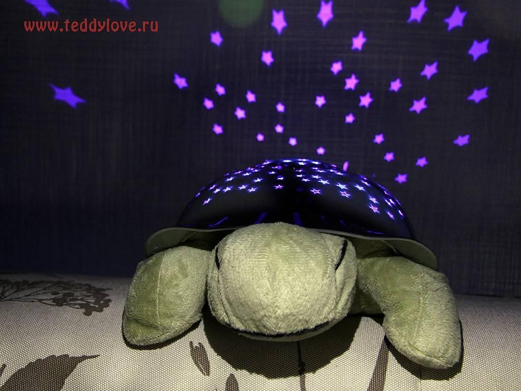 Ночник звёздное небо в виде черепахи